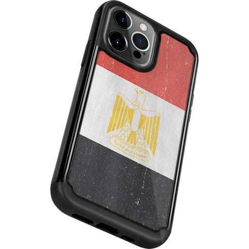 Egyptian Flag Distressed iPhone 13 Pro Cargo Case